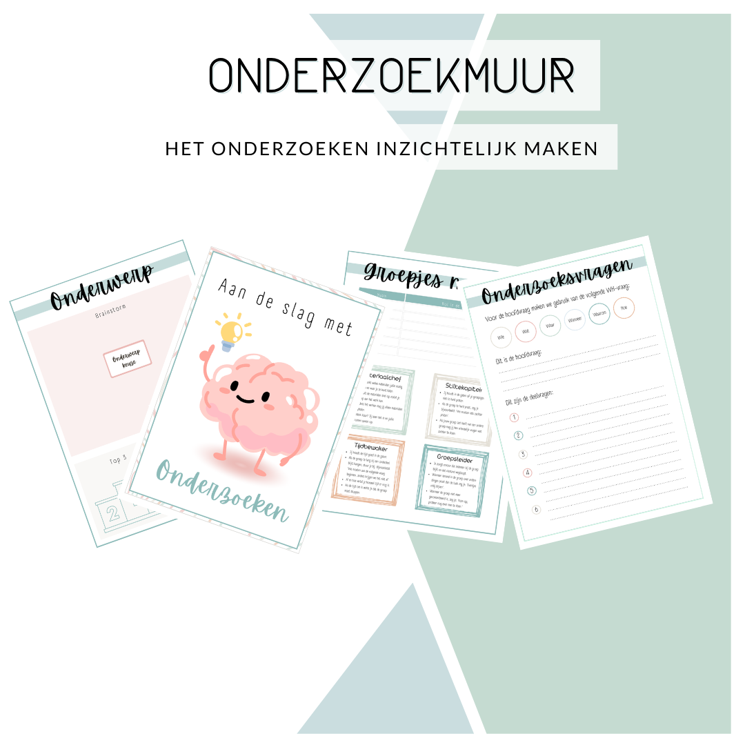 Onderzoekmuur (pastel)