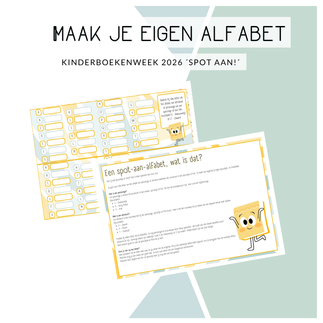 Kinderboekenweek 2026 - Spot Aan Alfabet