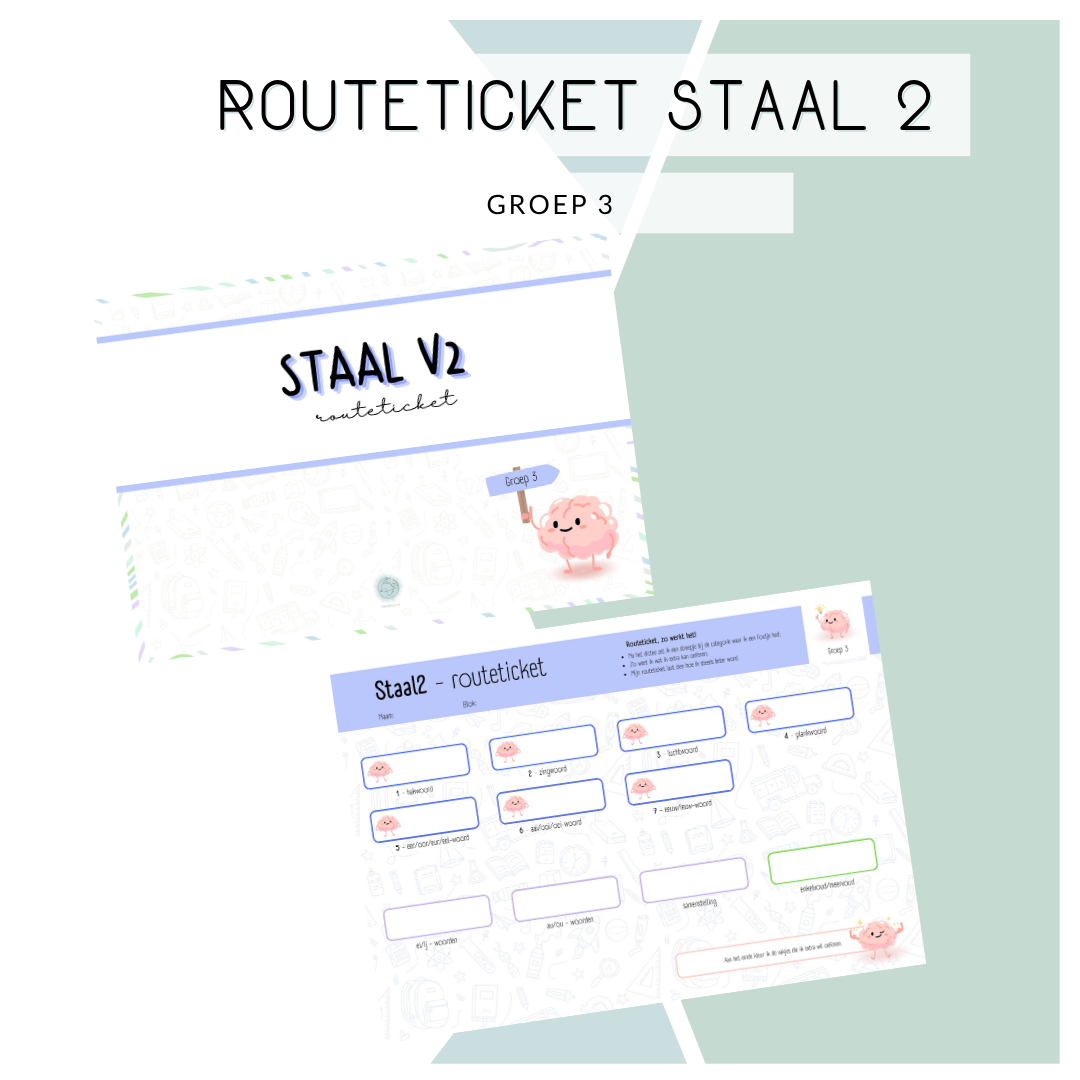 Routeticket STAAL versie 2 - Groep 3