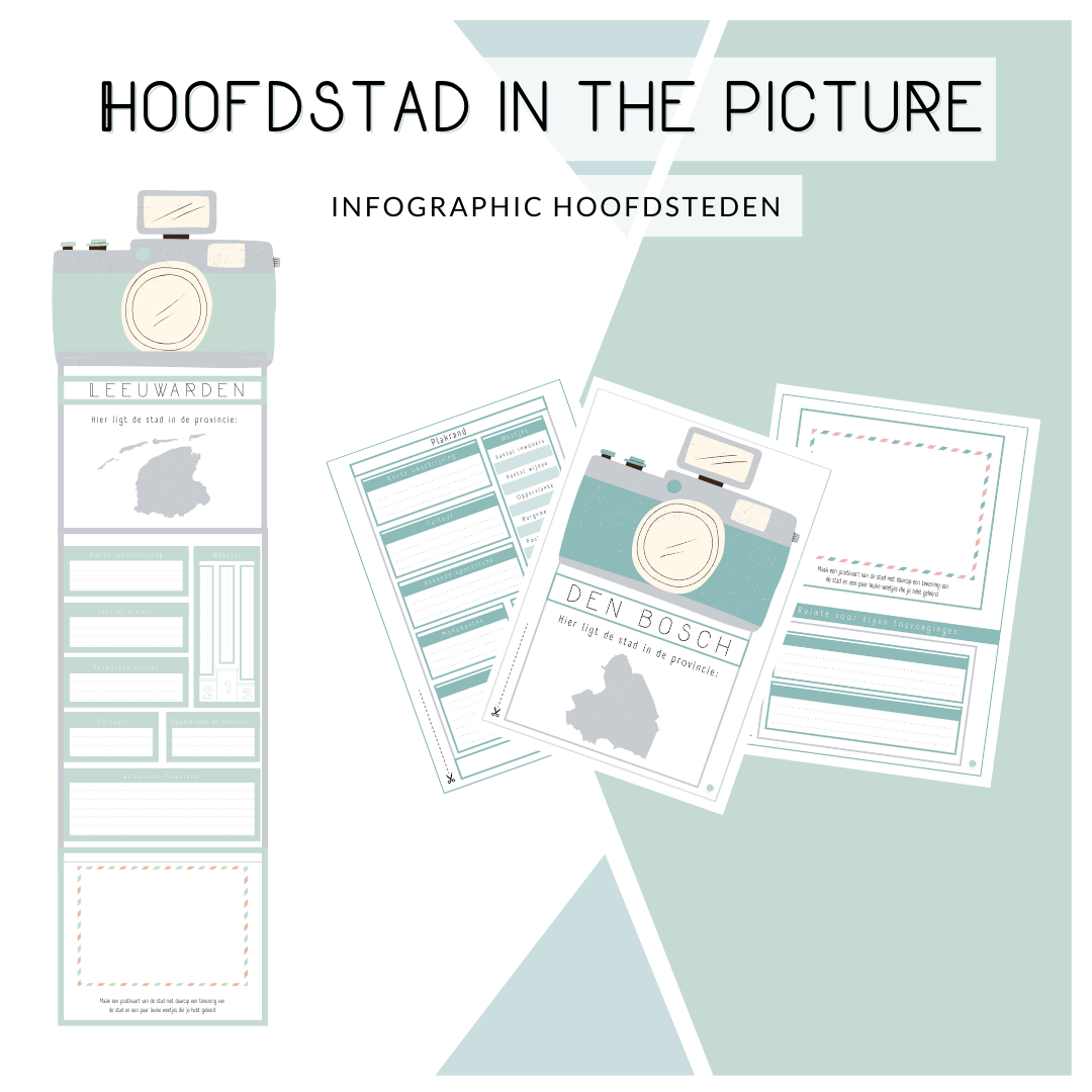 Hoofdstad in the picture - Infographic maken