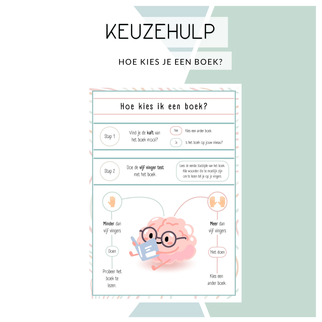 Hoe kies je een boek - pastel