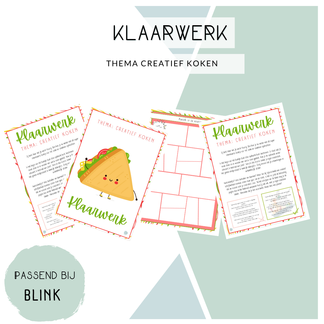 Klaarwerk - Thema creatief koken