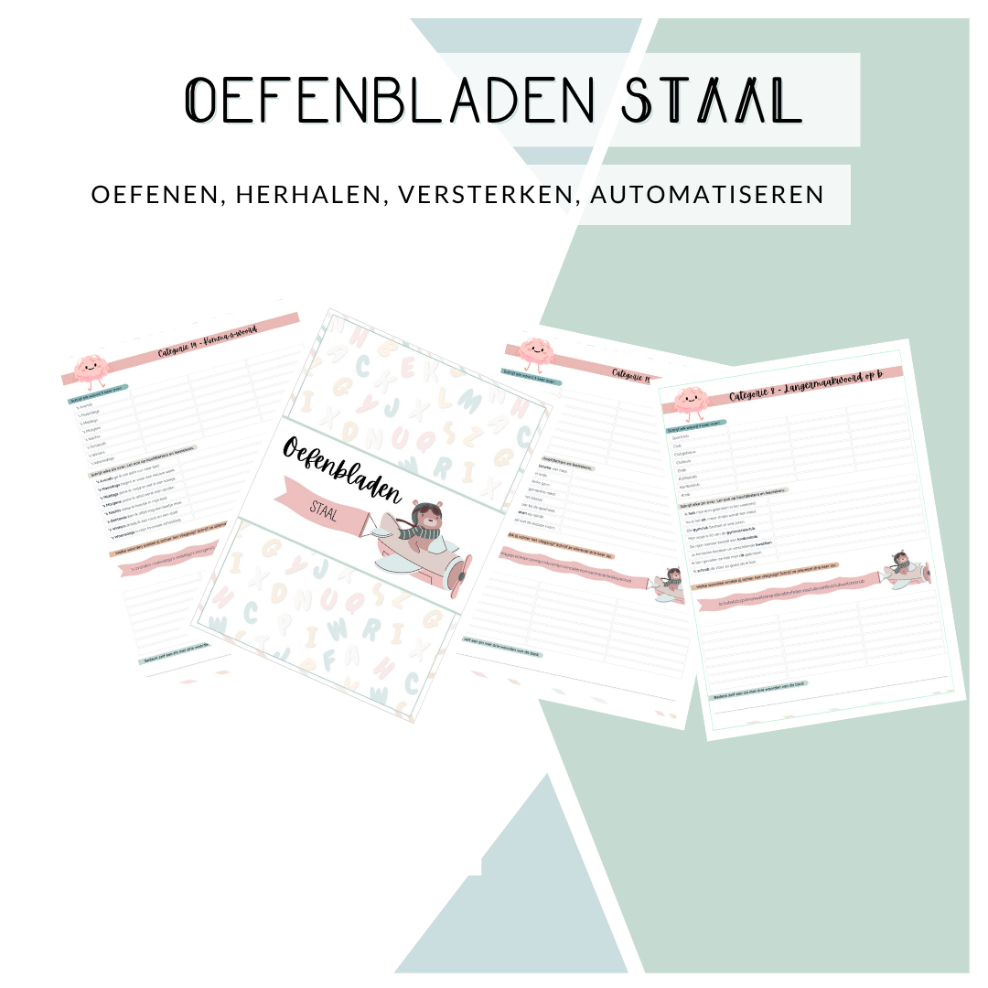Oefenbladen STAAL