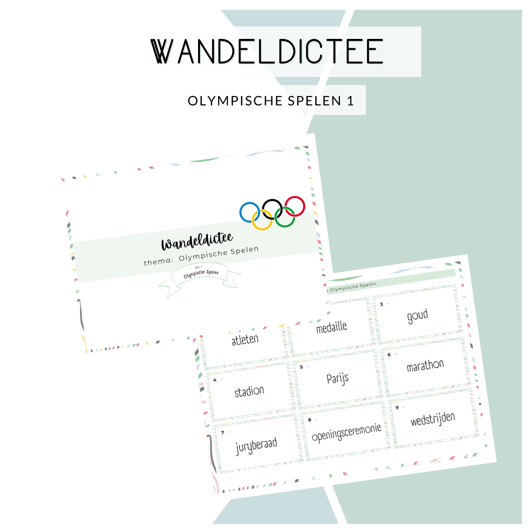 Wandeldictee - Olympische spelen deel 1