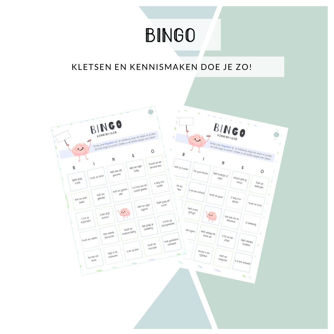 Bingo - Kennismaken doe je zo!