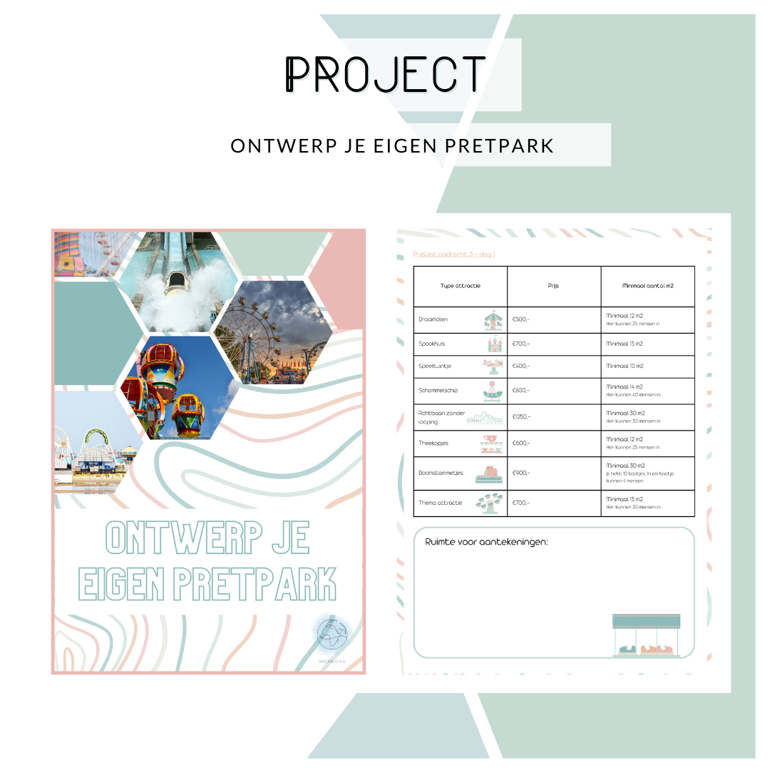 Ontwerp je eigen pretpark