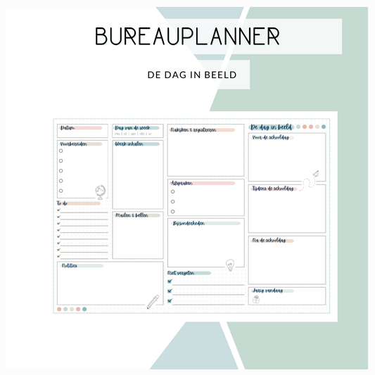 Bureauplanner - De dag in beeld