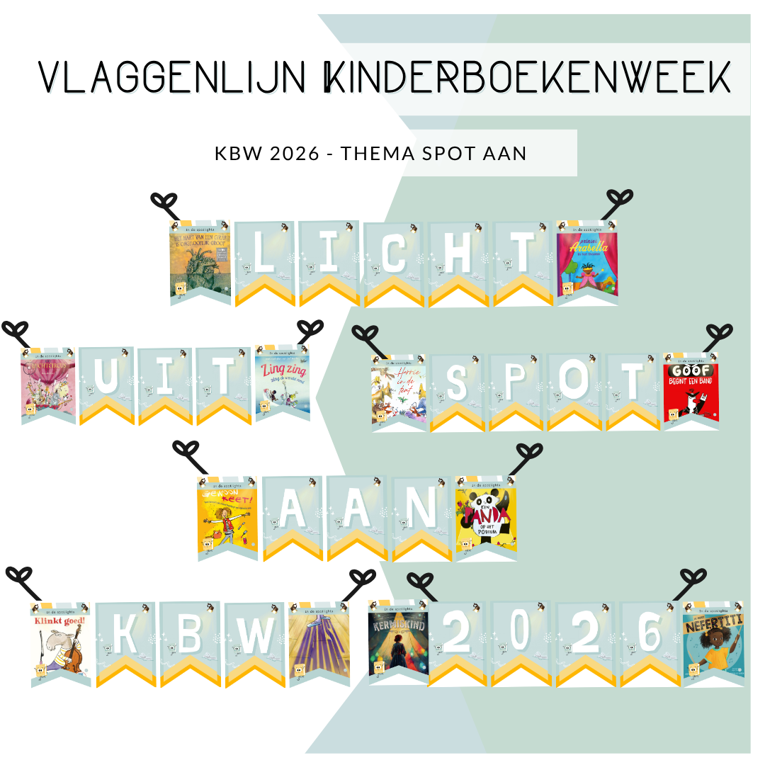 Vlaggenlijn Kinderboekenweek 2026
