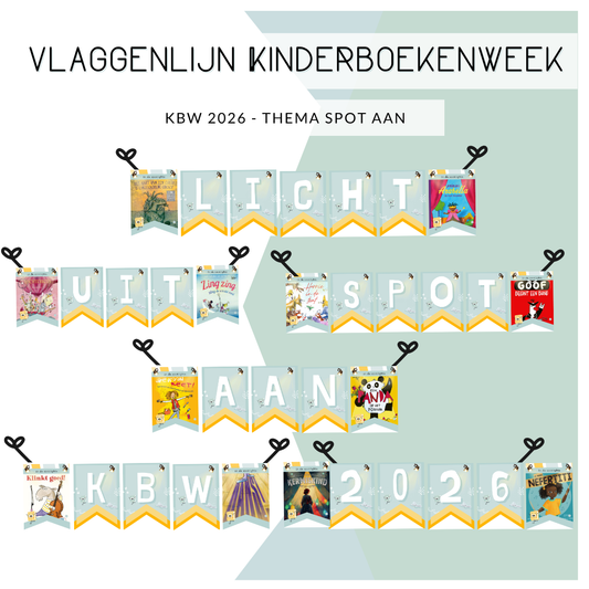 Vlaggenlijn Kinderboekenweek 2026