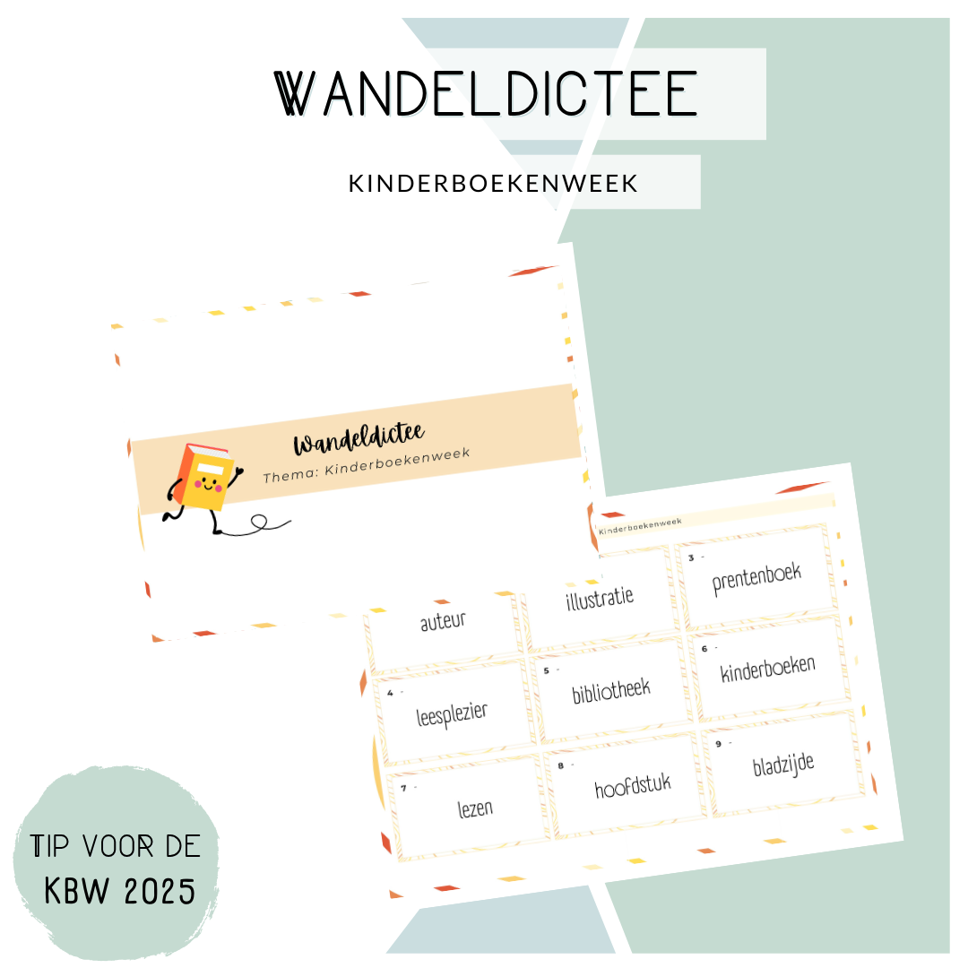 Wandeldictee - Kinderboekenweek