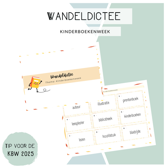 Wandeldictee - Kinderboekenweek