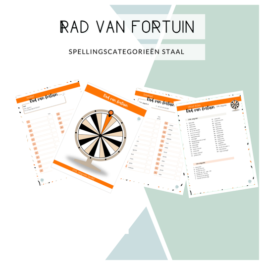 Rad van fortuin - STAAL categorieën