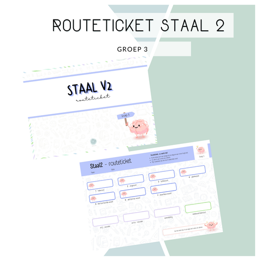 Routeticket STAAL versie 2 - Groep 3