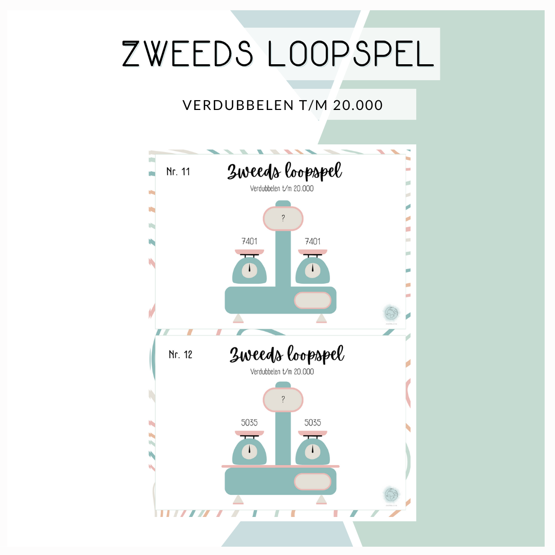 Zweeds loopspel - Verdubbelen t/m 20.000