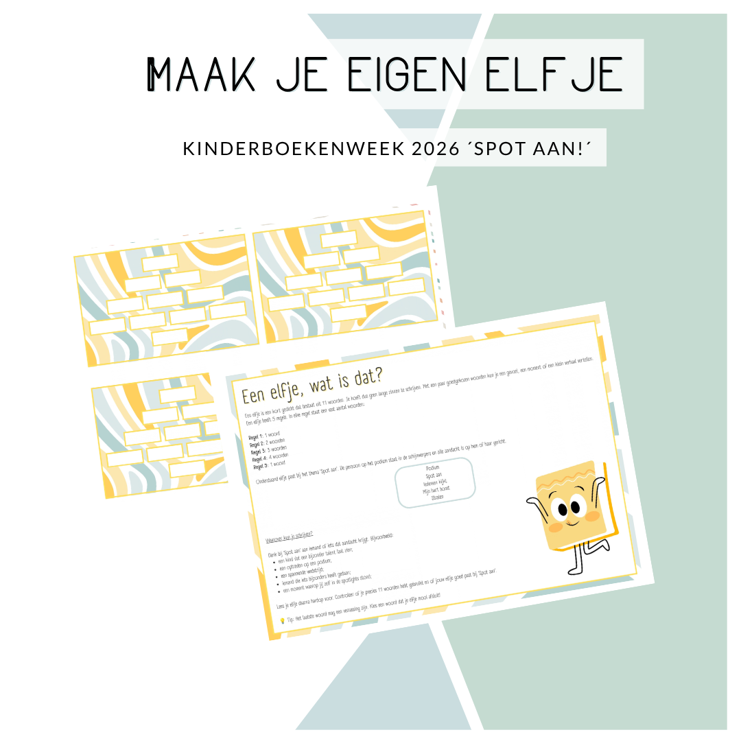 Kinderboekenweek 2026 - Spot Aan Elfje