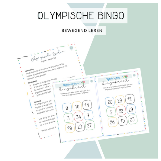 Olympische spelen bingo