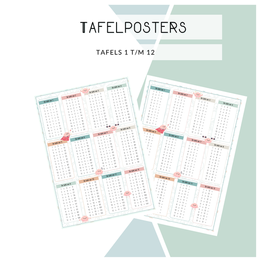 Tafelposter