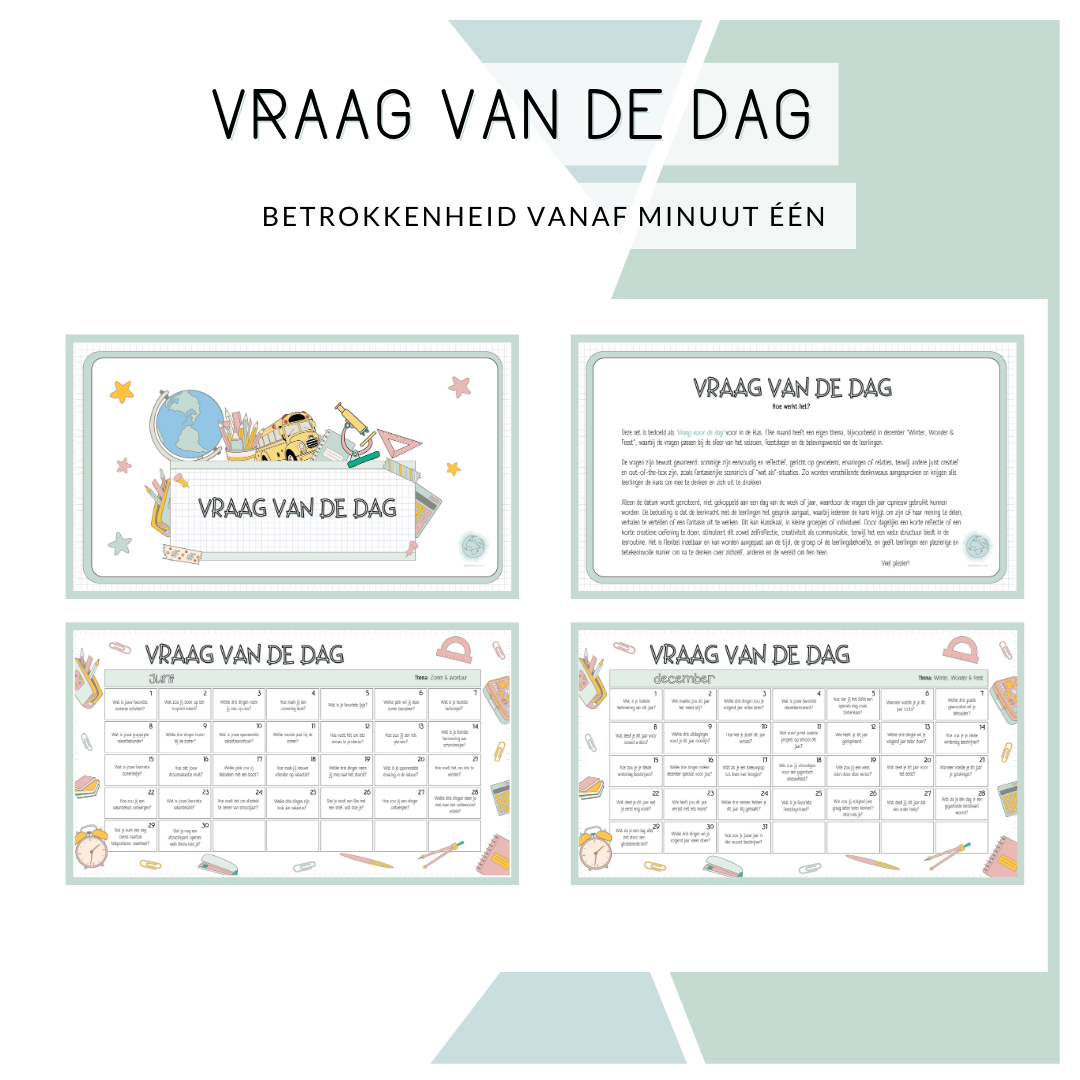 Kalender - Vraag van de dag (MB/BB)