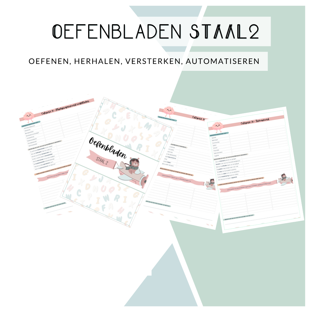 Oefenbladen STAAL2
