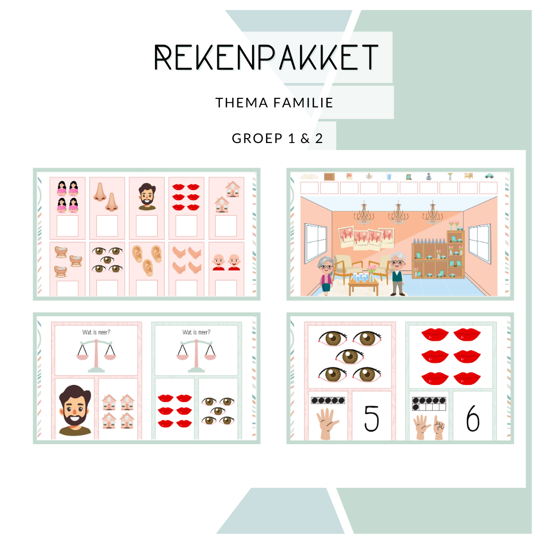 Rekenpakket - Thema familie