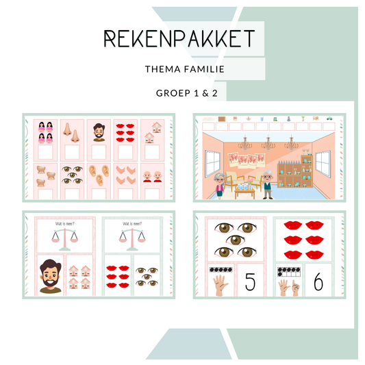 Rekenpakket - Thema familie