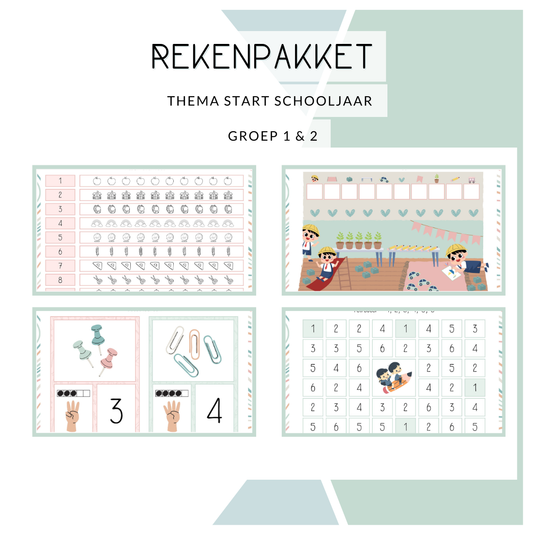 Rekenpakket - Thema start schooljaar
