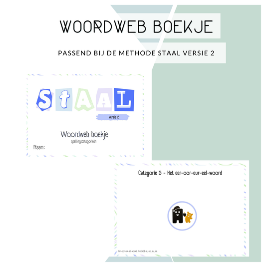 Woordweb boekje STAAL2