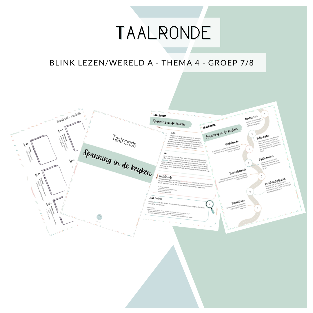 Taalronde - Spanning in de keuken