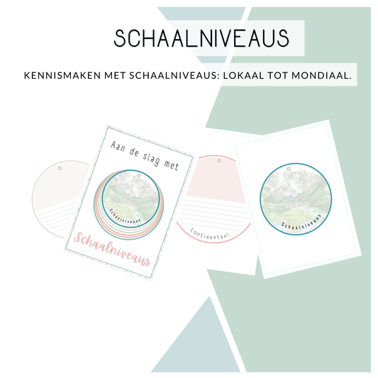 Aan de slag met schaalniveaus