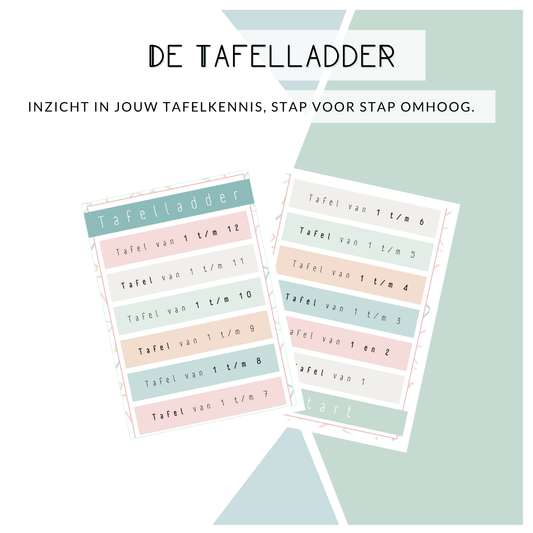Tafelladder (pastel)