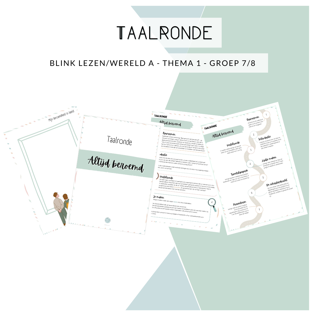 Taalronde - Altijd beroemd