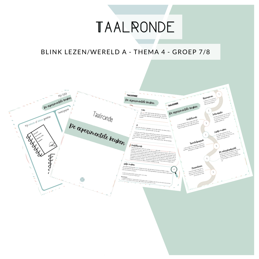 Taalronde - De experimentele keuken