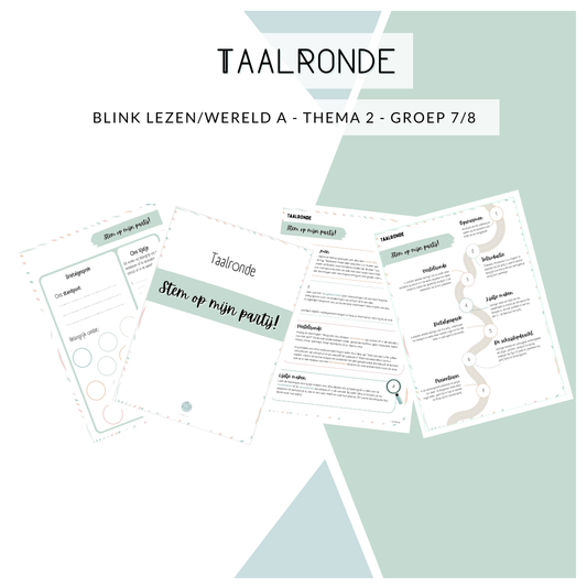 Taalronde - Stem op mijn partij