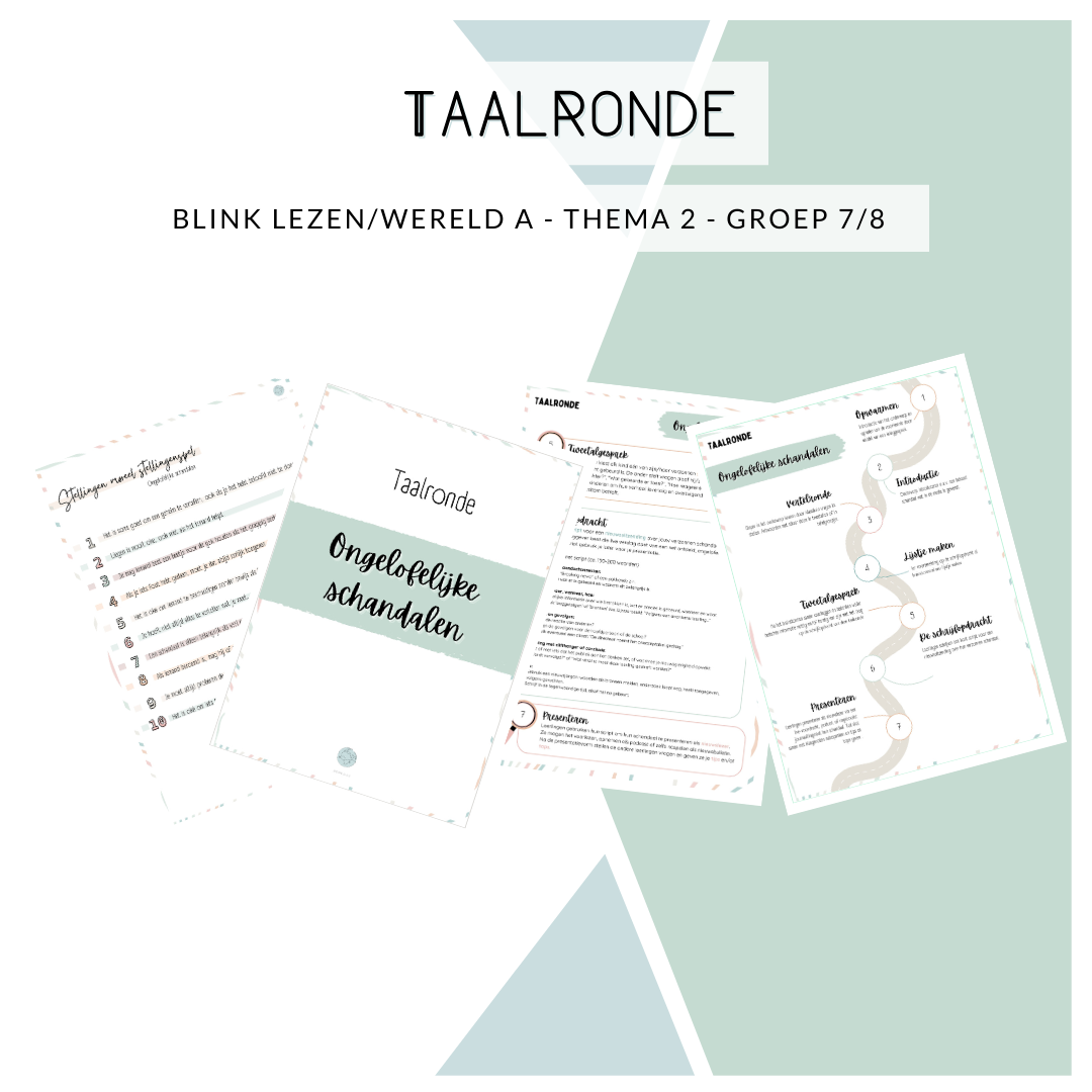 Taalronde - Ongelofelijke schandalen