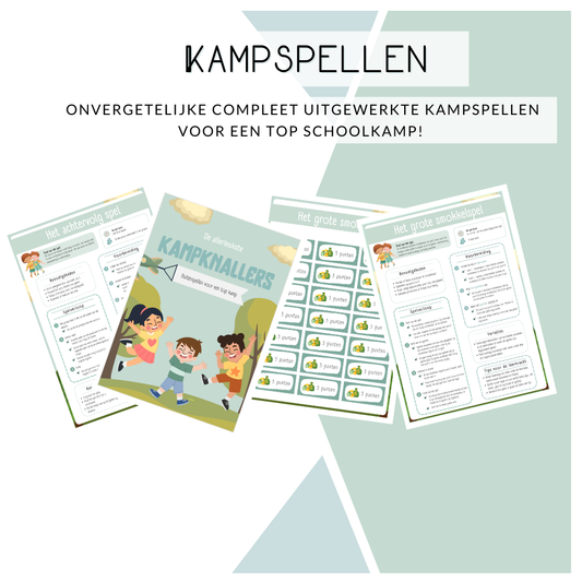 De allerleukste kampspellen