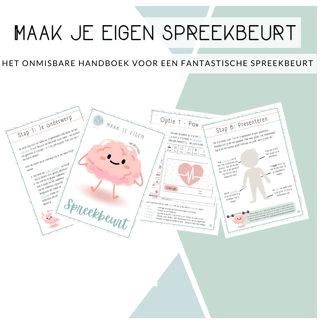 Werkboek - Maak je eigen spreekbeurt