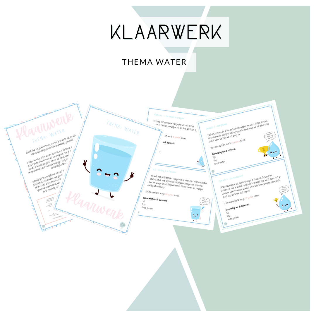 Klaarwerk - Thema water