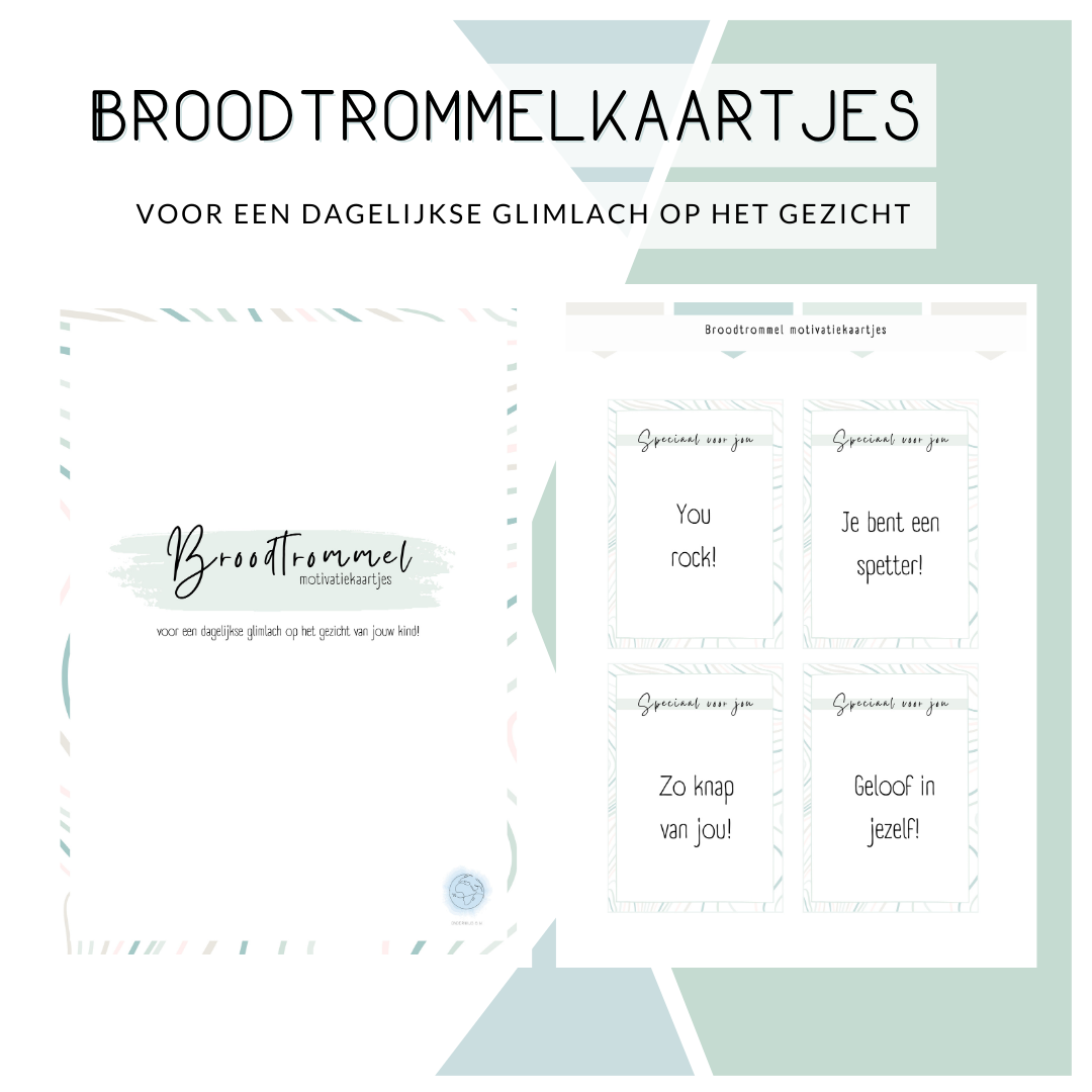 Broodtrommelkaartjes