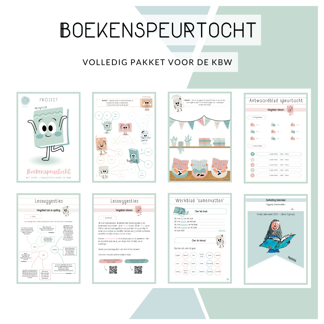 Boekenspeurtocht - Project Kinderboekenweek 2024