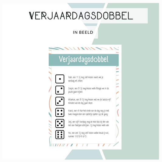 Verjaardagsdobbel (pastel)