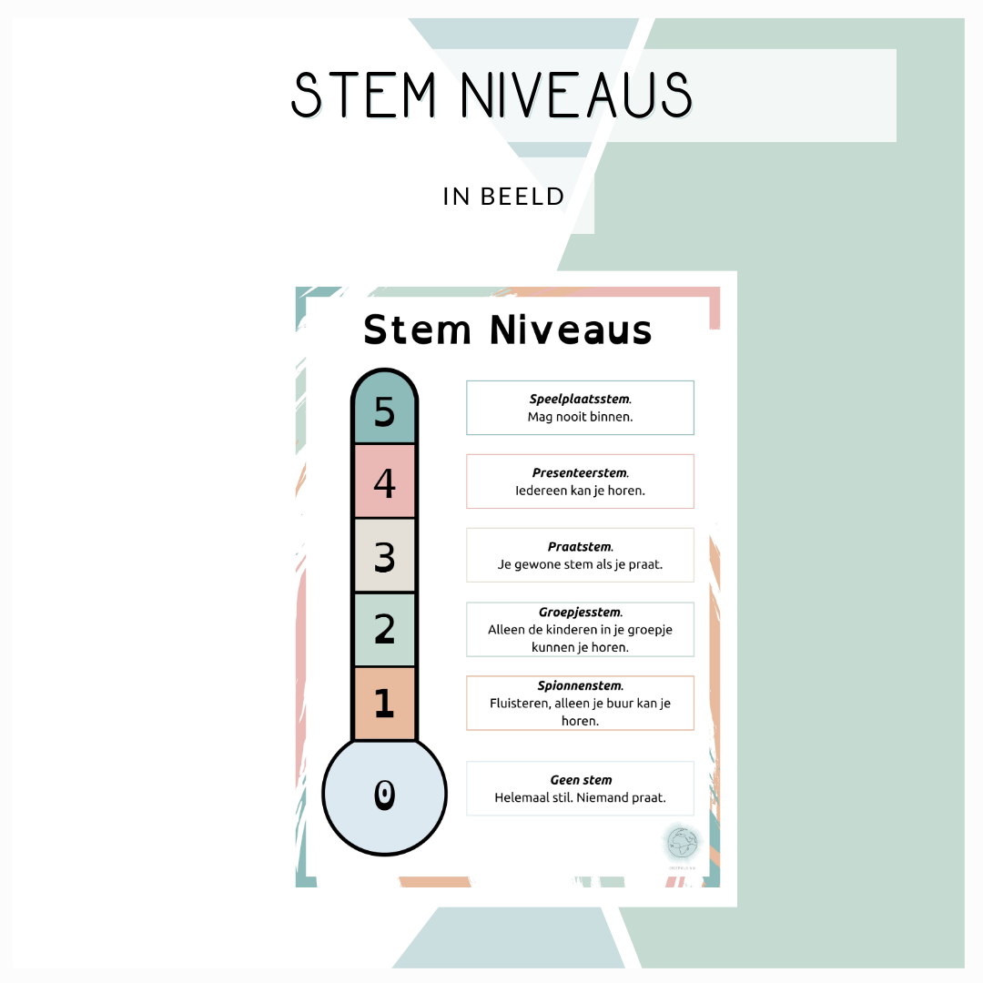 Stem niveaus (pastel)