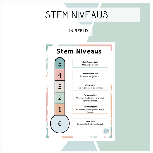 Stem niveaus (pastel)