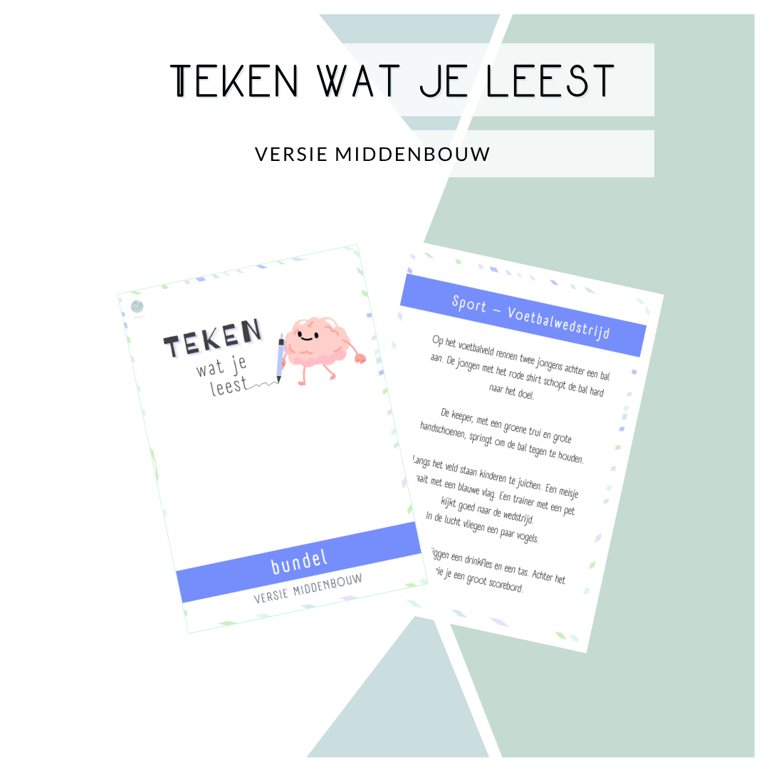 Teken wat je leest - Versie middenbouw