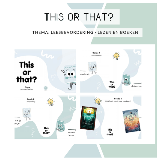 This or that - Lezen en boeken