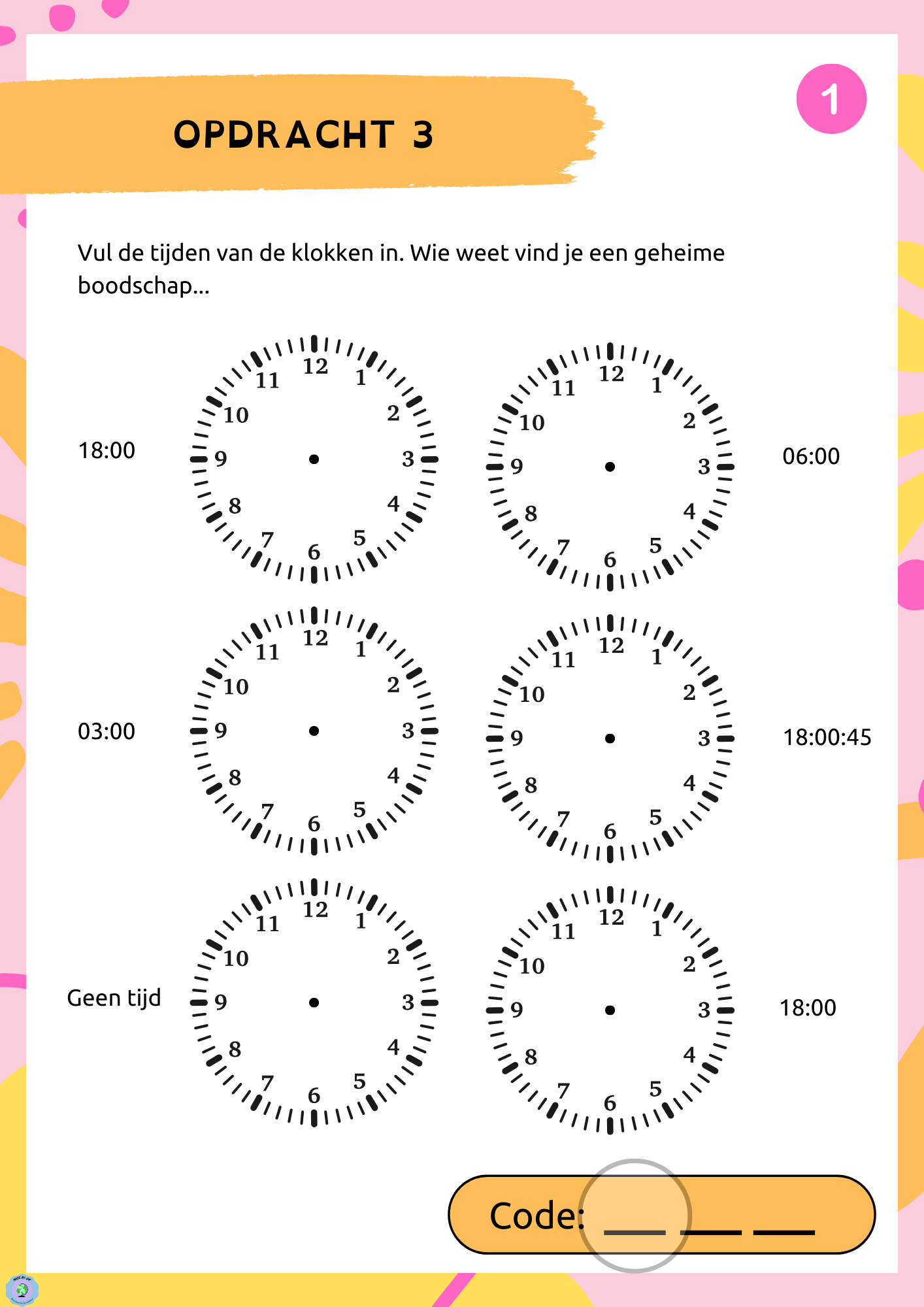 Escape room in de klas -  De koning is ontvoerd