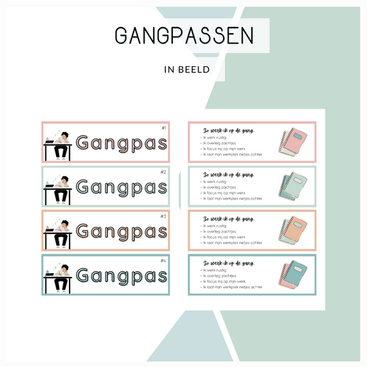 Gangpassen (pastel)