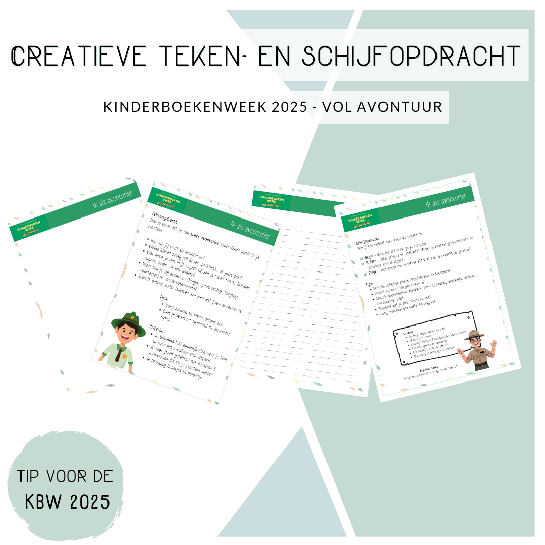 Kinderboekenweek - Teken- en schrijfopdracht