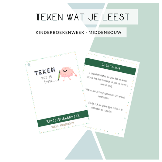 Teken wat je leest - Versie KBW middenbouw