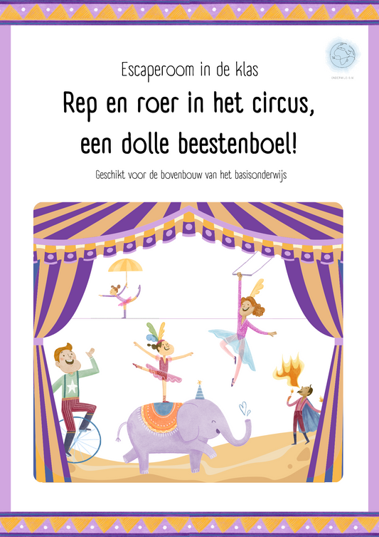 Escape room - Rep en roer in het circus