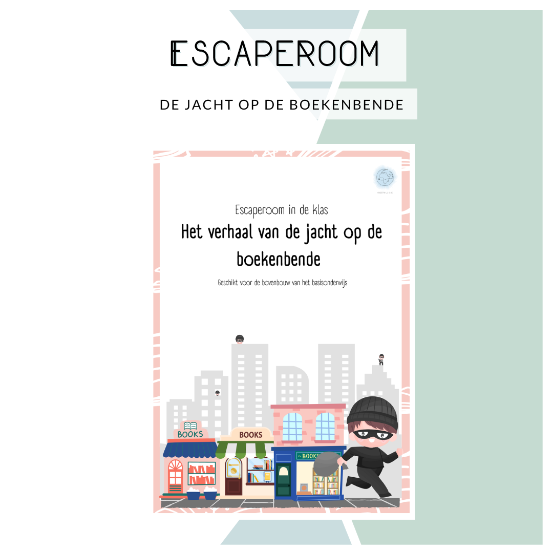 Escape room - Het verhaal van de jacht op de boekenbende
